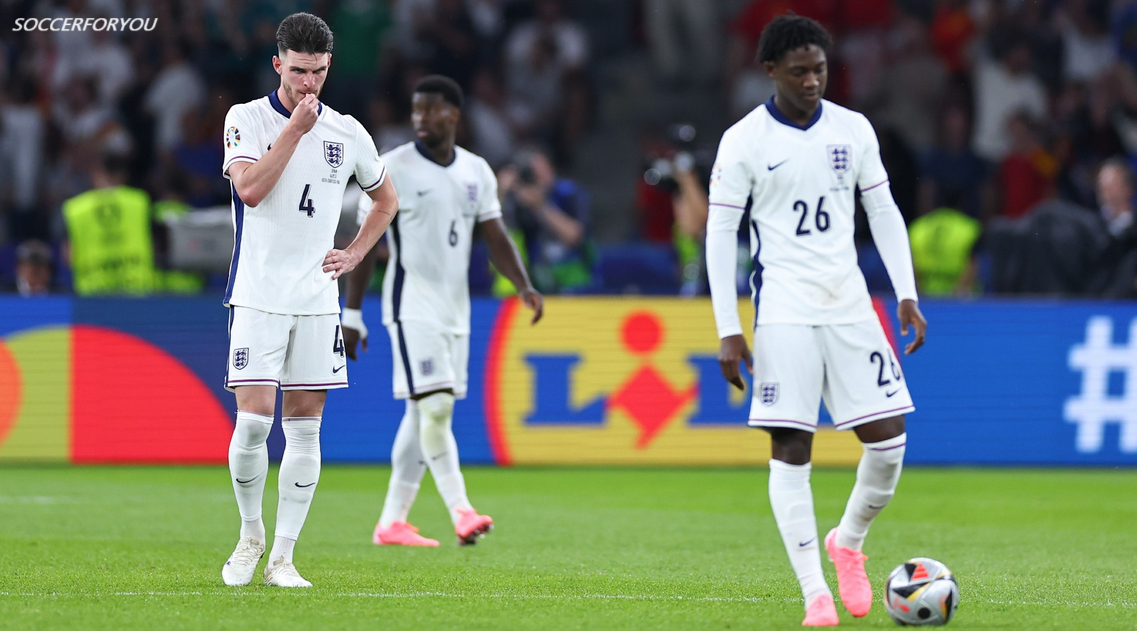 England finds the Euro 2024 final to be too much to handle, as a recurring setback costs Southgate