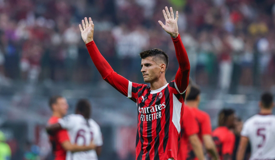 Sadly for Milan, Morata will not be back until mid-September